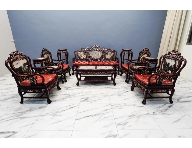 花梨木仿古十一件組