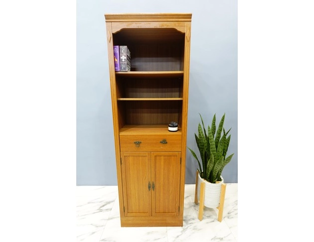 鄉村風半開放式書櫃