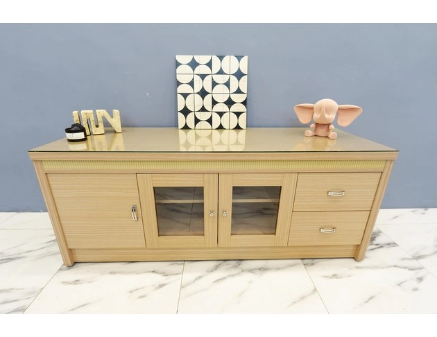 五尺橡木色簡約風電視櫃