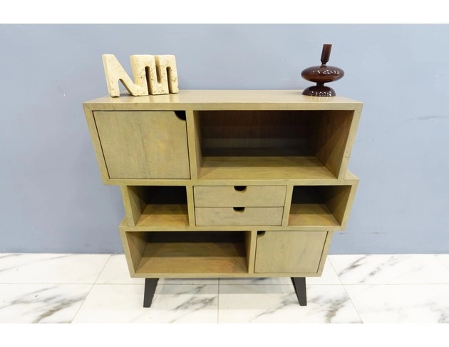 現代工業風半開放收納櫃