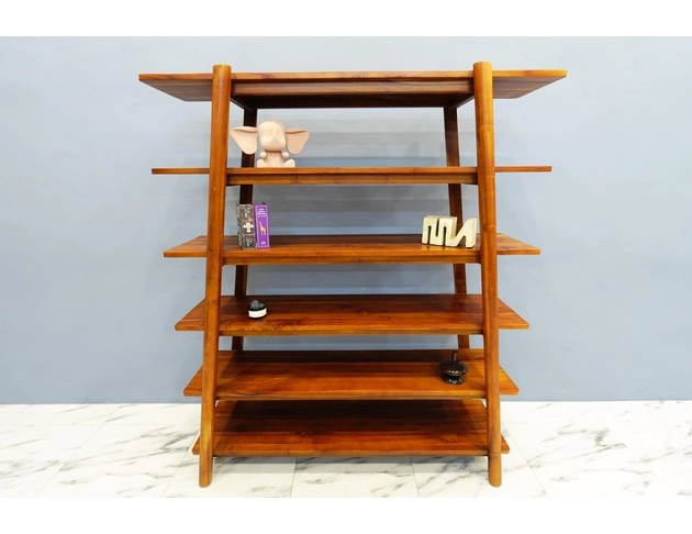 簡約風柚木層架