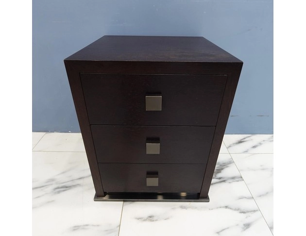 深色簡約風床邊櫃